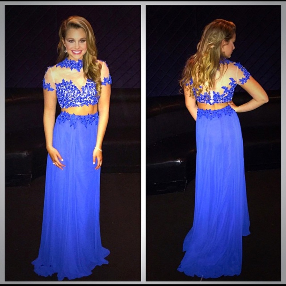 Two-Piece Prom Dress